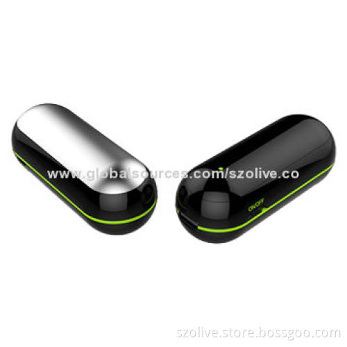 Capsule-shaped Power Banks for Promotional Gifts with 2,200mAh Capacity
